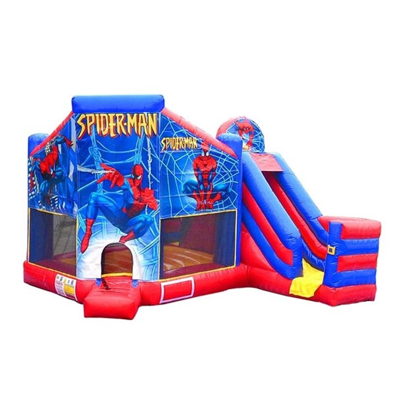 Castel gonflabil profesional Spiderman cu garantie 12 luni