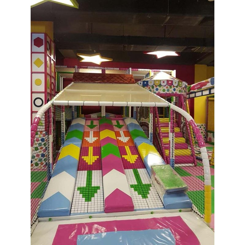 Tobogan cu role Conveyor Slide pentru locuri de joacă de interior, 3-12 ani