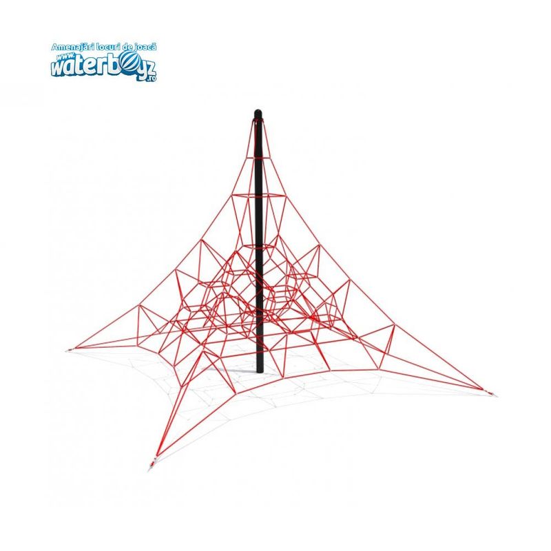 Sistem de catarare pentru copii de exterior Piramida Model 2, 3-12 ani, metal