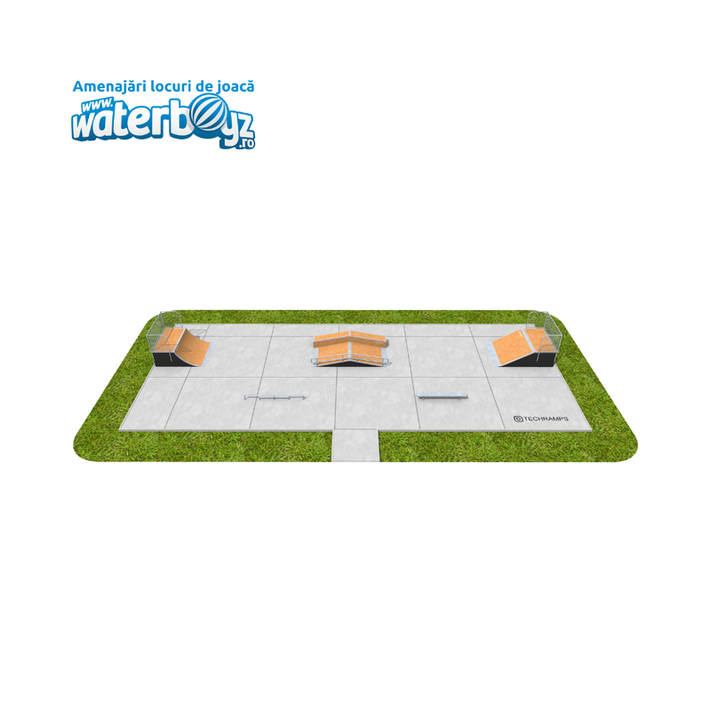 Skatepark modular PSM08
