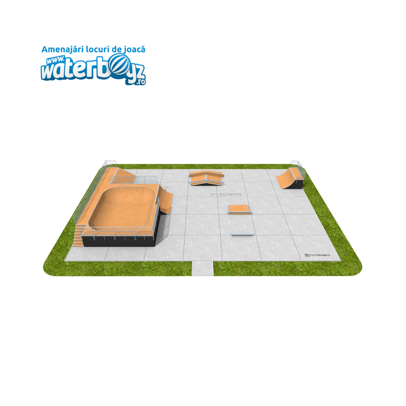 Skatepark modular PSM15