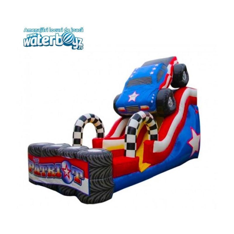 Tobogan gonflabil profesional Monster Truck cu garantie 12 luni