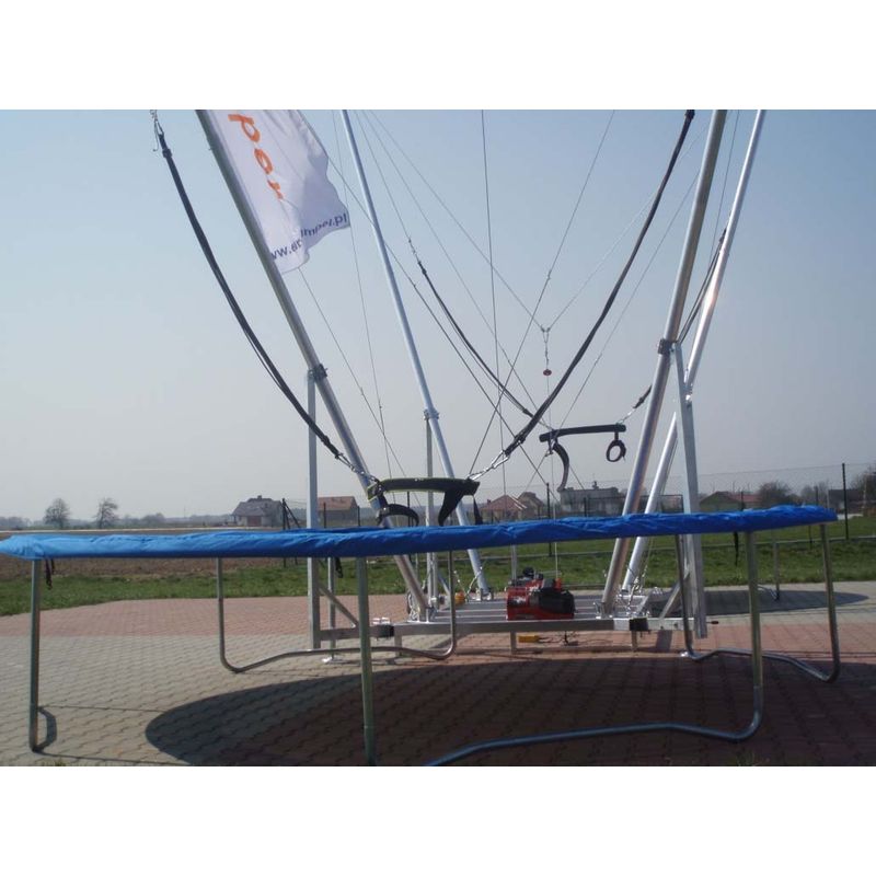 Trambulina Bungee Jumping cu 2 locuri, greutate maxima 450kg
