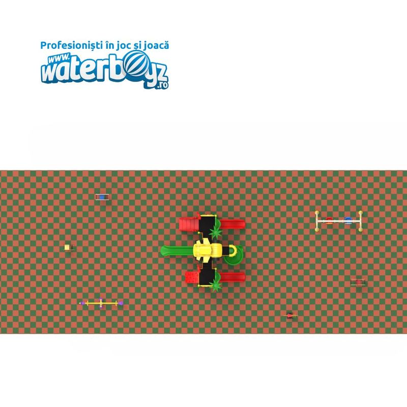 Complete Outdoor Playground Arrangement Cars