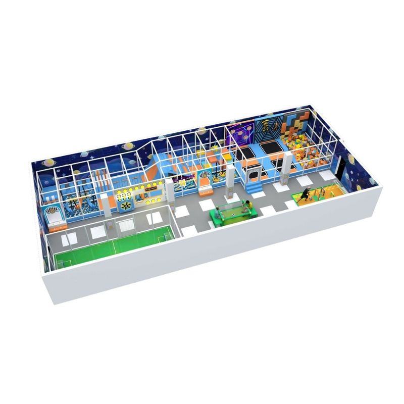 Amenajare completa loc de joaca de interior Galaxy Arena