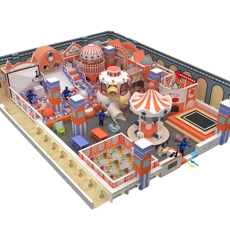 Amenajare completa loc de joaca de interior la cheie ImagiNation Zone, 3-12 ani