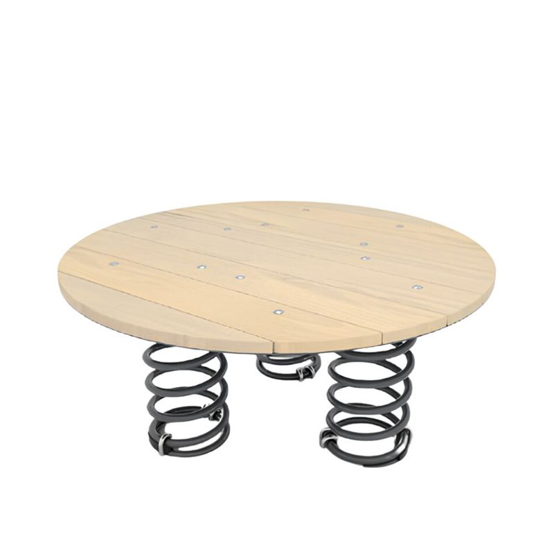 Balansoar pe arc Platforma din lemn Robinia pentru exterior, 3-14 ani, 97x97x47 cm