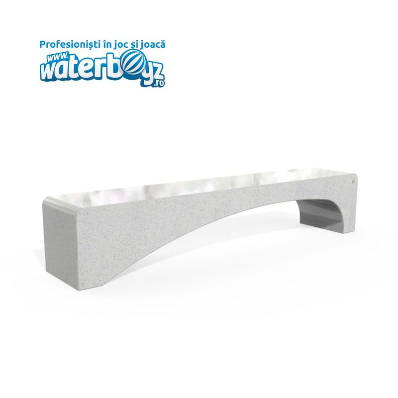 Concrete Urban Park Bench model 21