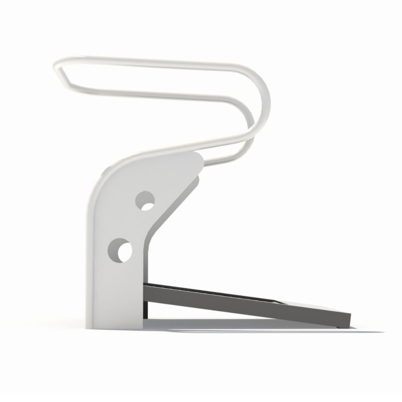 Bandă de alergare pentru fitness de exterior, metal, 130x74x140 cm