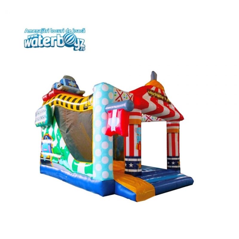 Castel gonflabil profesional Circus cu garantie 12 luni
