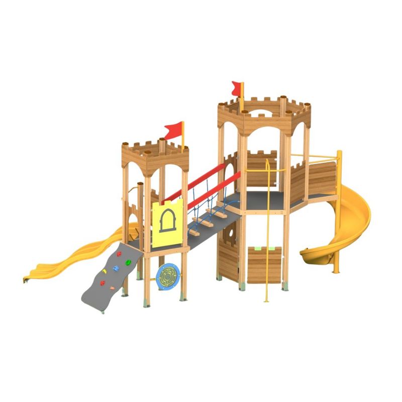 Complex de joaca de exterior Little Castle