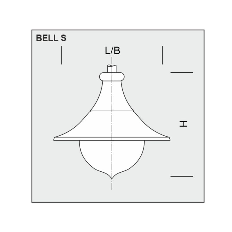 Stalp pentru iluminat stradal Mily Bell