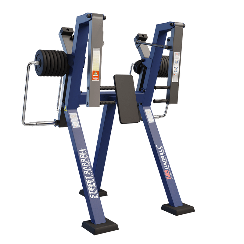Presa fitness de exterior pentru piept  Standard, 135x201x211 cm, otel