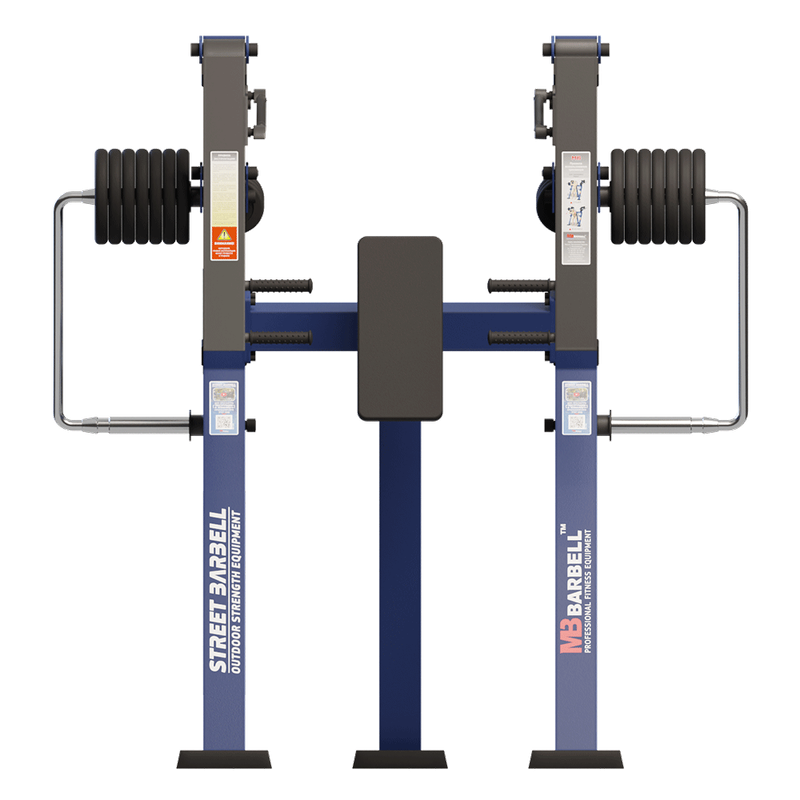 Presa fitness de exterior pentru piept  Standard, 135x201x211 cm, otel