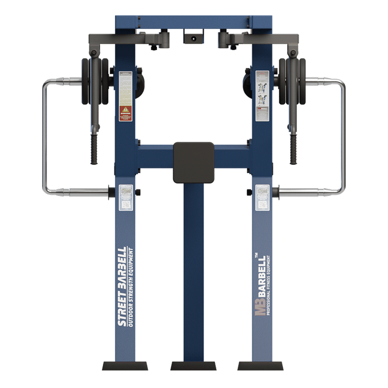Aparat de fitness pentru piept Butterfly Standard pentru exterior, 182x158x198 cm, otel inoxidabil