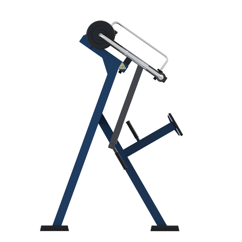 Aparat de fitness pentru spate Standard pentru exterior, 136x188x201 cm, otel inoxidabil