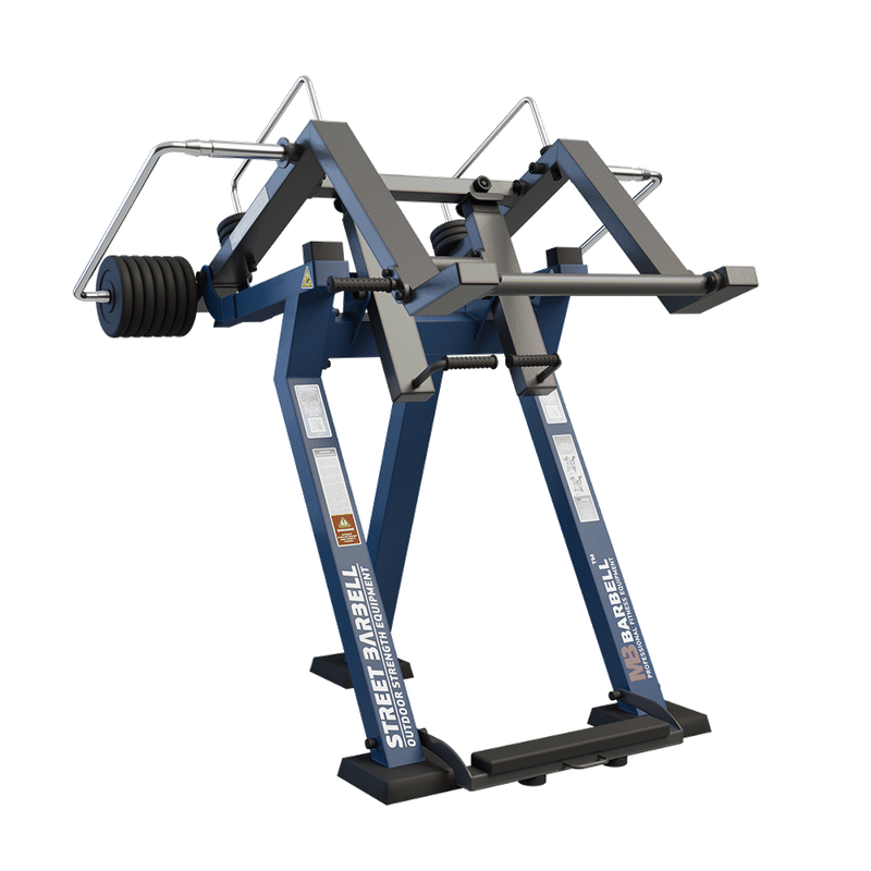 Aparat de fitness pentru genuflexiuni pentru exterior, 180x190x202 cm, otel inoxidabil