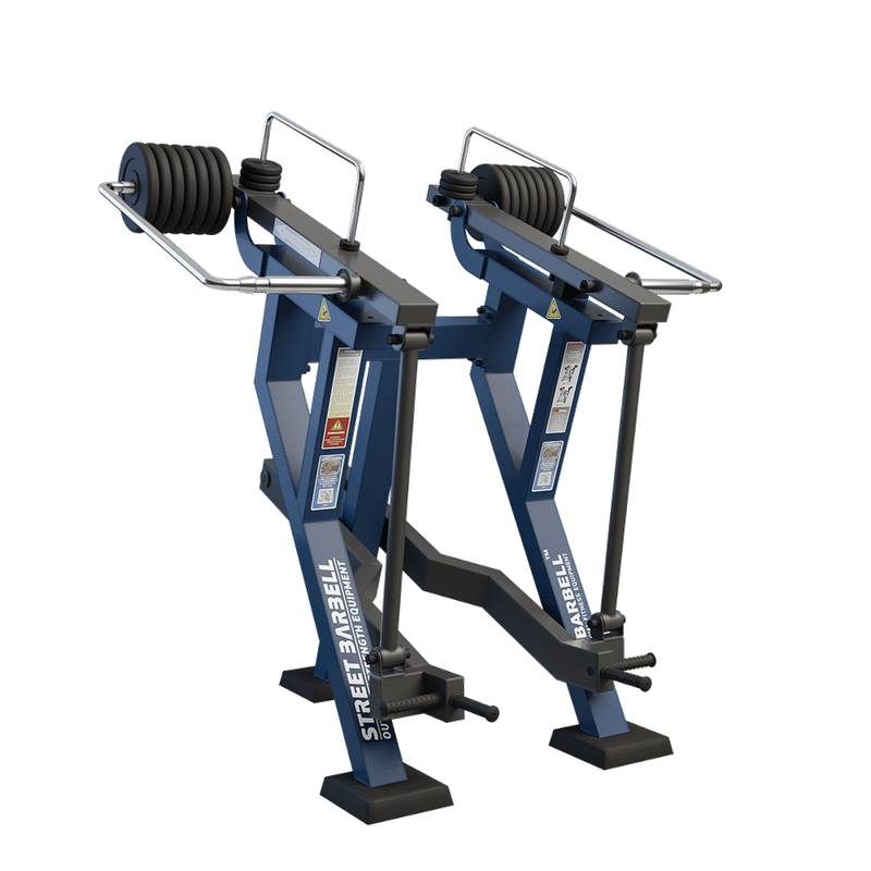 Aparat de fitness pentru spate Combo Loft pentru exterior, 166x181x198 cm, otel inoxidabil