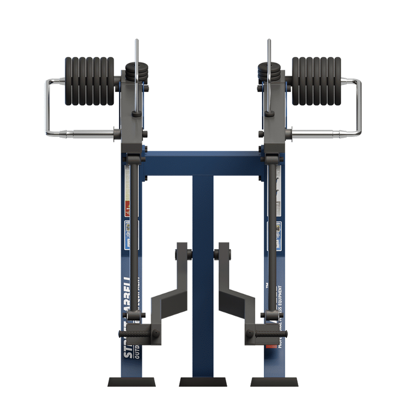 Aparat de fitness pentru spate Combo Loft pentru exterior, 166x181x198 cm, otel inoxidabil