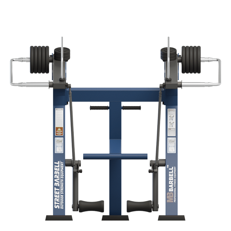 Aparat de fitness pentru flexii si extensii picioare pentru exterior, 132x207x185 cm, otel inoxidabil