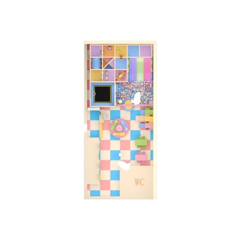 Loc de joaca modular de interior pentru copii Bee Spot, 3-12 ani
