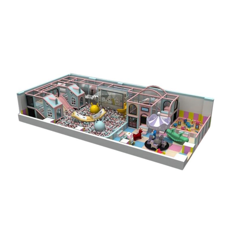 Loc de joaca modular de interior pentru copii Dreamy House, 3-12 ani