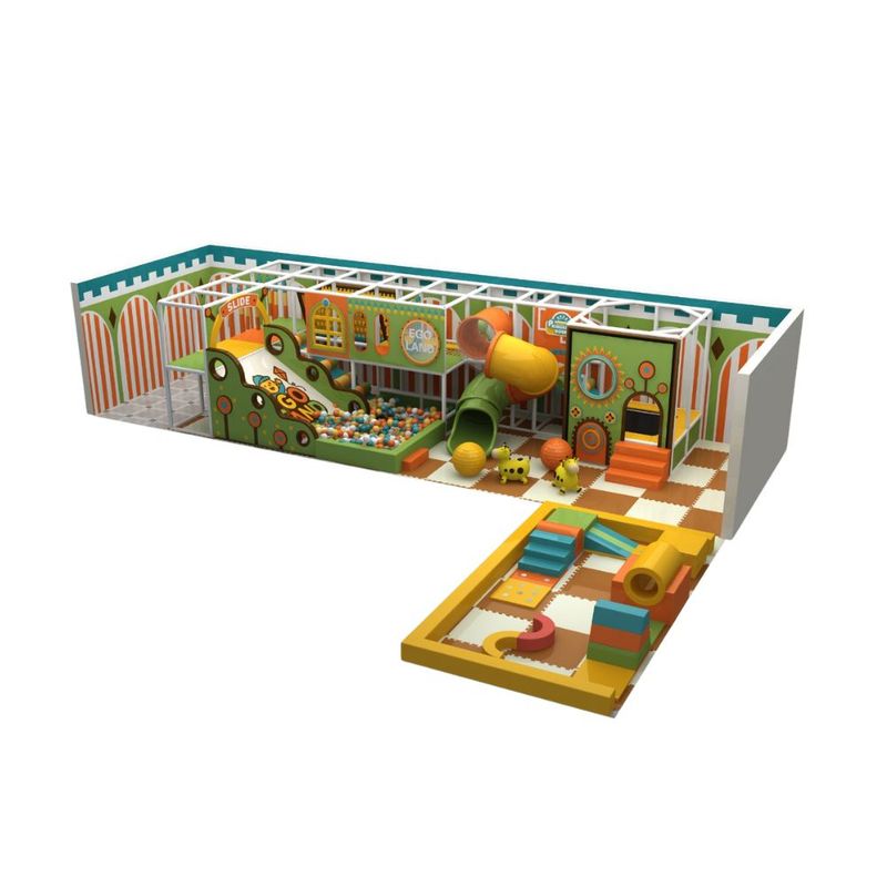 Loc de joaca modular de interior pentru copii MagicLines, 3-12 ani