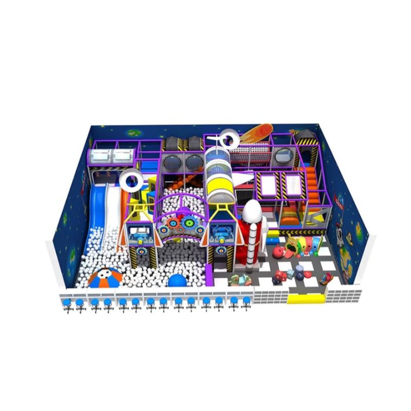 Loc de joaca modular de interior pentru copii modular Robo Zone, 3-12 ani