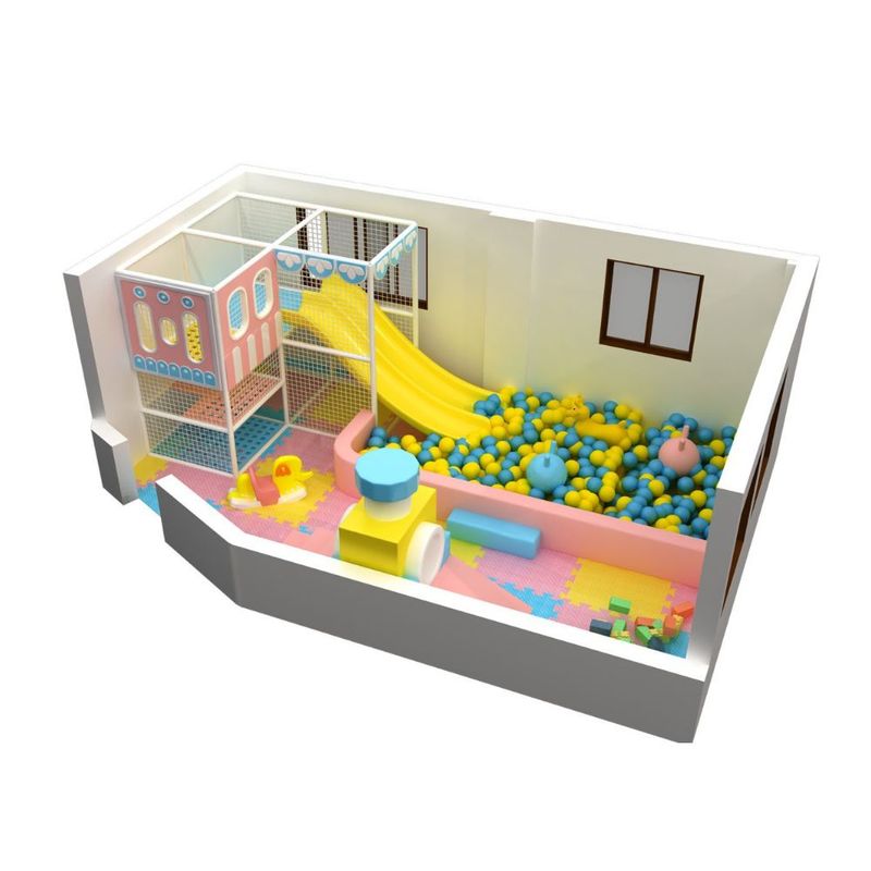 Loc de joaca modular de interior pentru copii Sunshine, 3-12 ani