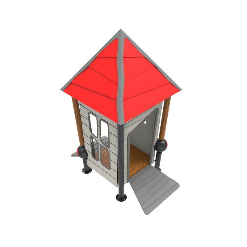 Outdoor playground Crooked House 1