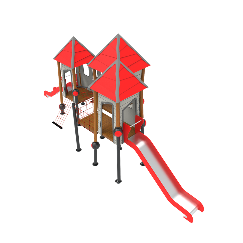 Outdoor playground Crooked House 4