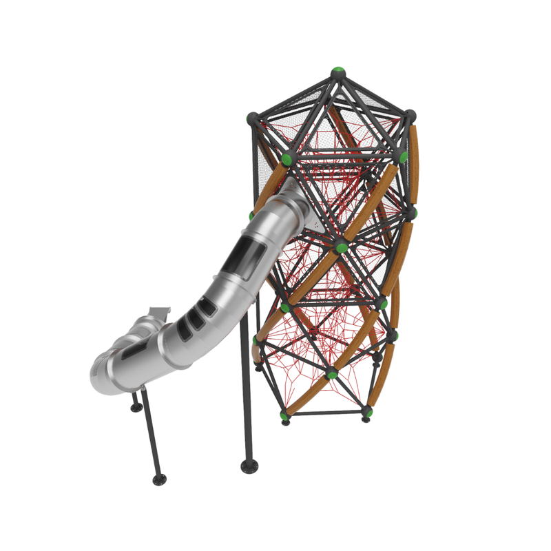 Outdoor playground Twist Tower 3