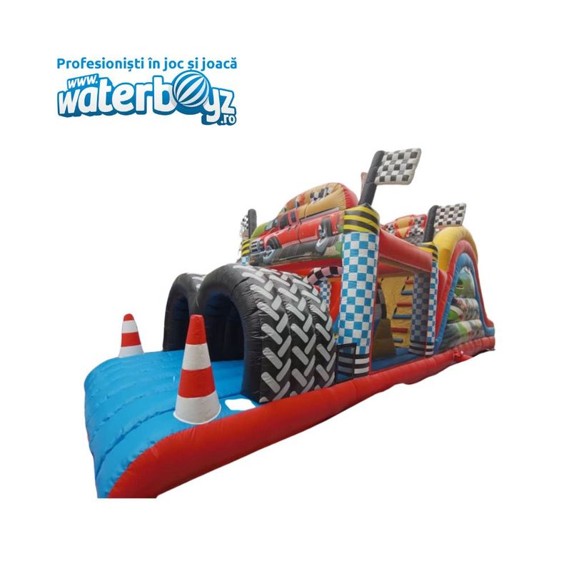 Cursa cu obstacole gonflabila Racing Obstacle