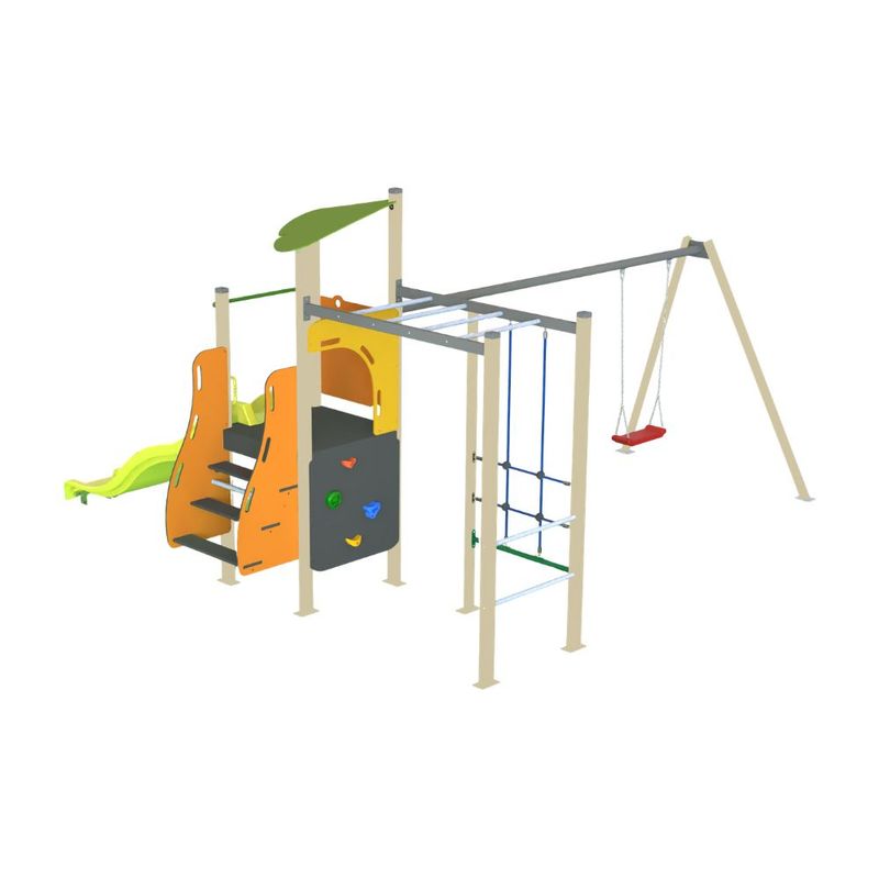 Loc de joaca de exterior Happy Nature model 26