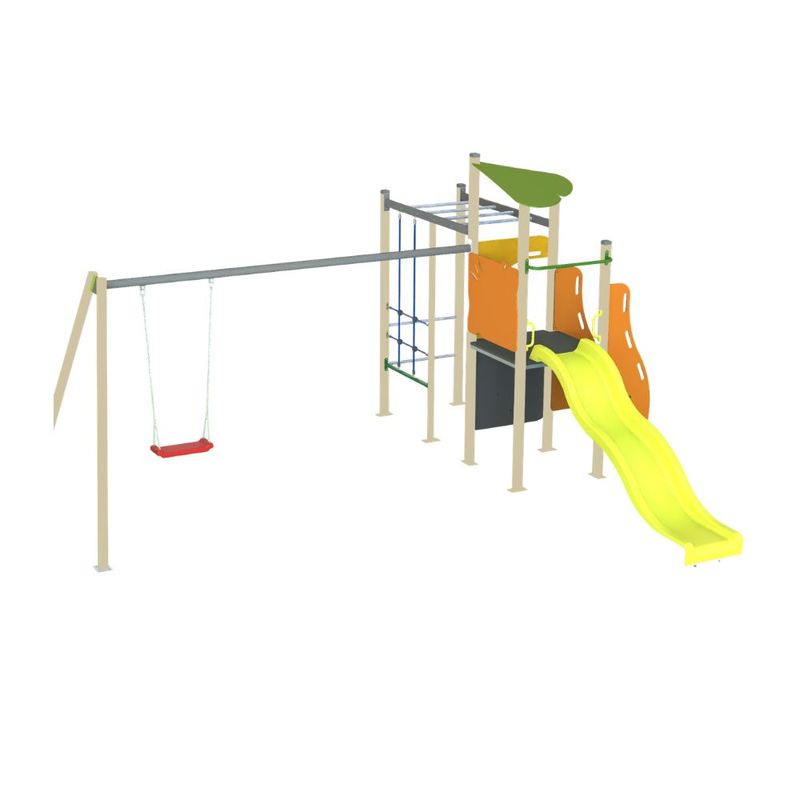 Loc de joaca de exterior Happy Nature model 26