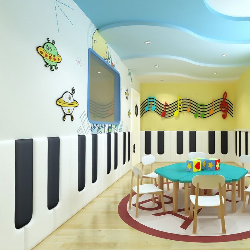 Sponge wall panel model Piano