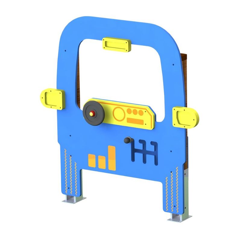 Panou interactiv Happy car