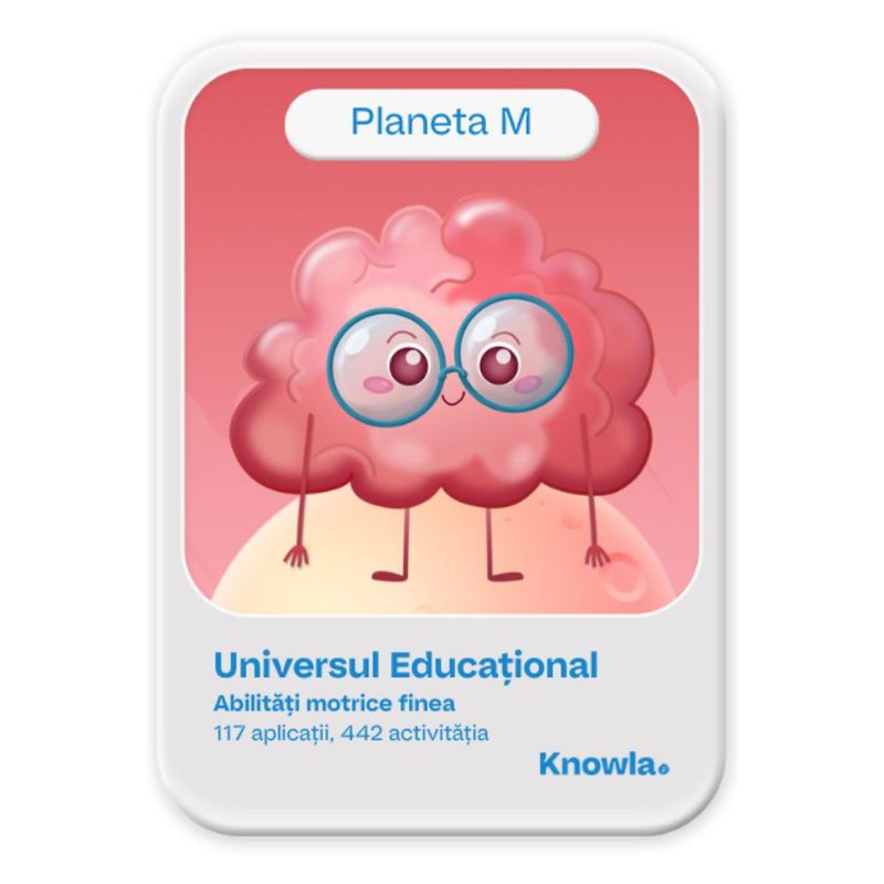 Planeta M - Pachet educational Knowla pentru motricitate fina