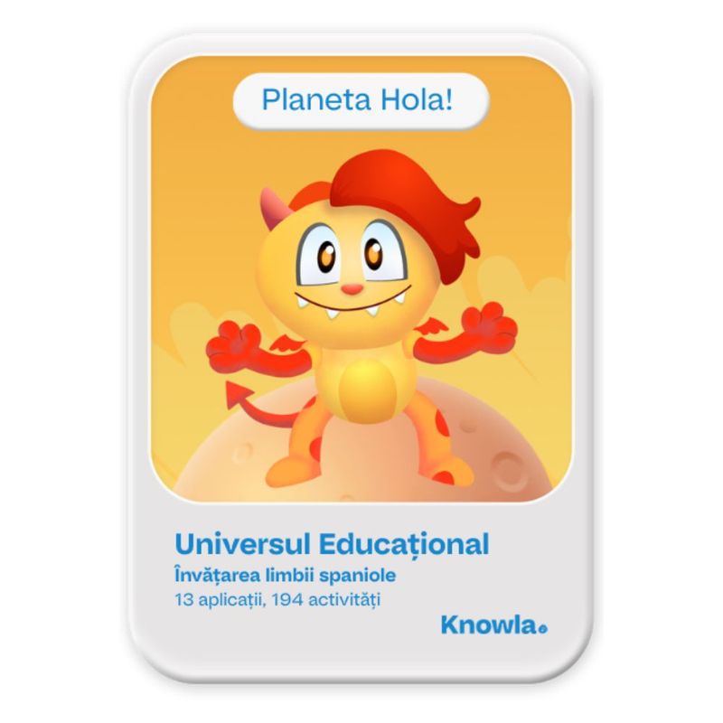 Planeta Hola - Pachet educational pentru invatarea limbii spaniole