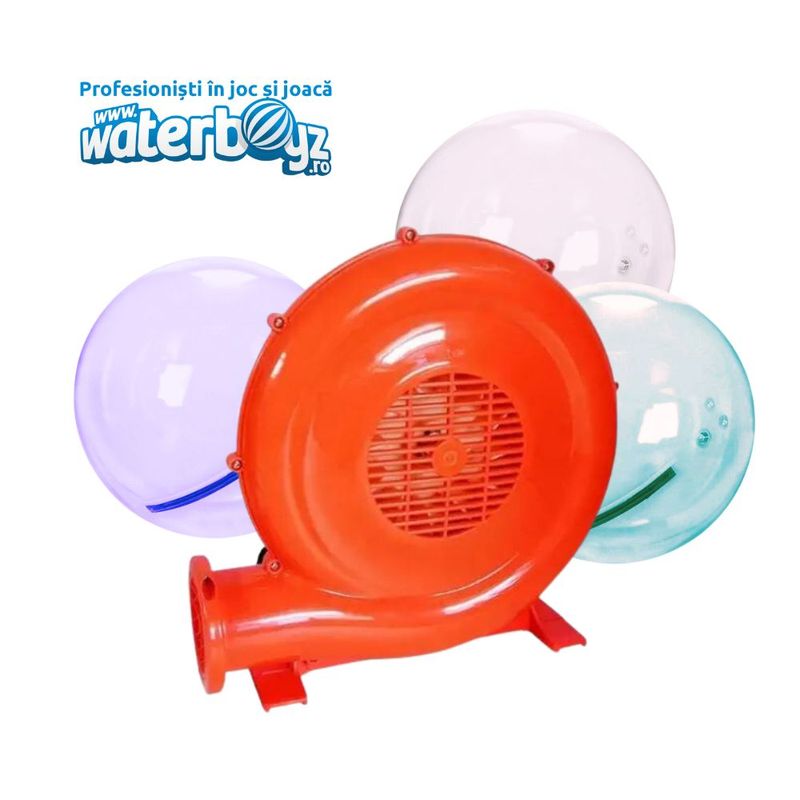 Air pump for inflatable balls