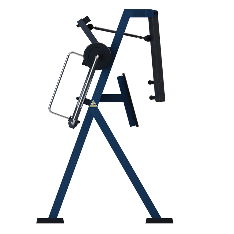 Presa fitness de exterior pentru piept si umeri, 135x214x210 cm, otel
