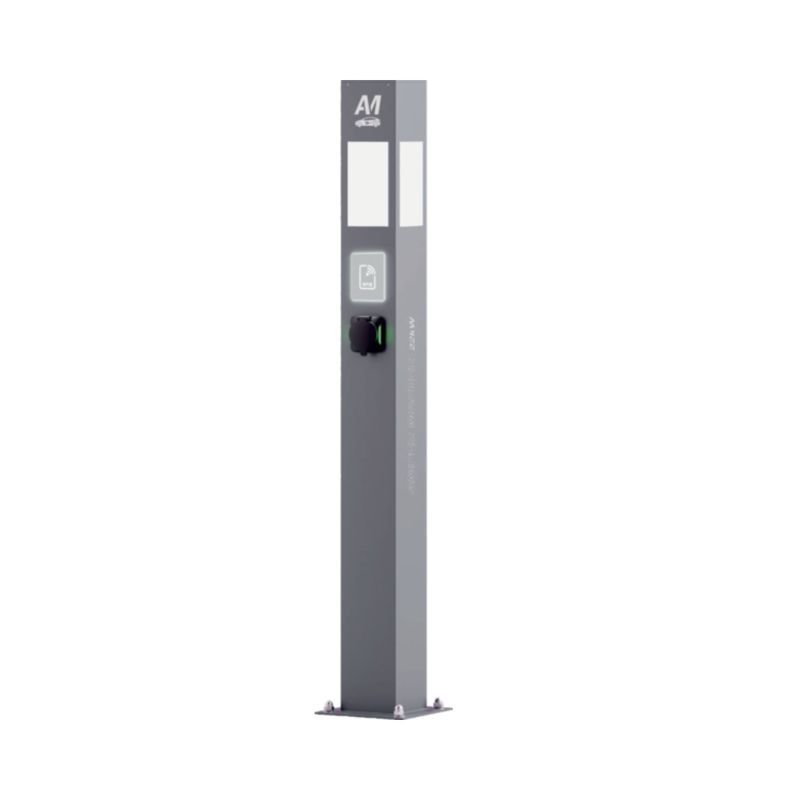 Street lantern with Amper Master charging station Bokard 1.5 m