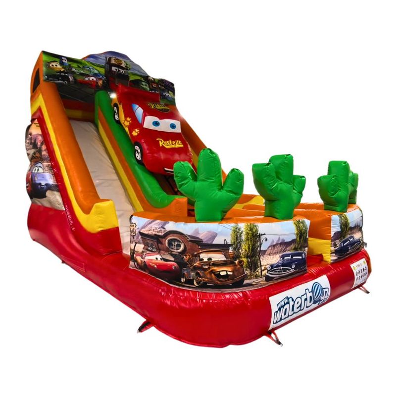 Tobogan gonflabil Cars cu o pantă 7*4*6
