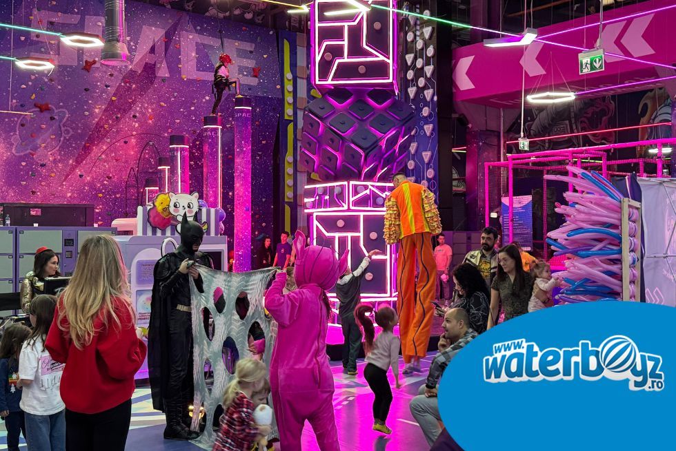 Jumpy Iași - cel mai nou și spectaculos loc de joacă indoor din oraș, amenajat de Waterboyz
