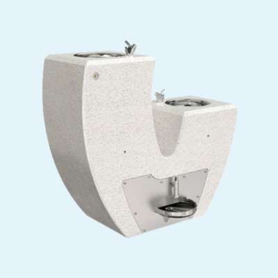 Urban drinking fountain
