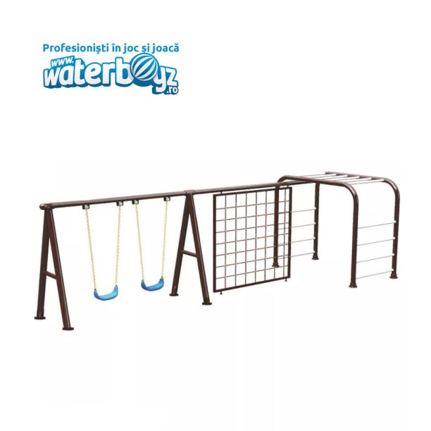 Ansamblu sistem catarare si 2 leagane