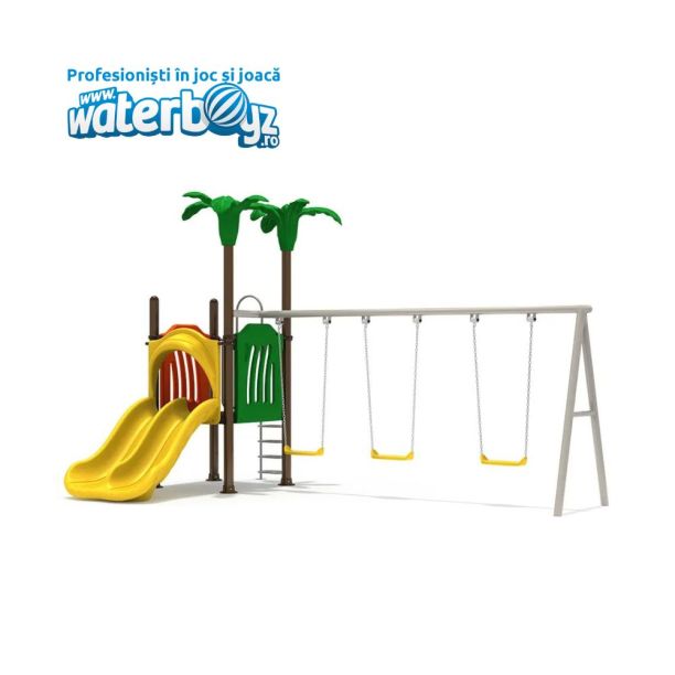 Double slide and 3-Swing Equipment