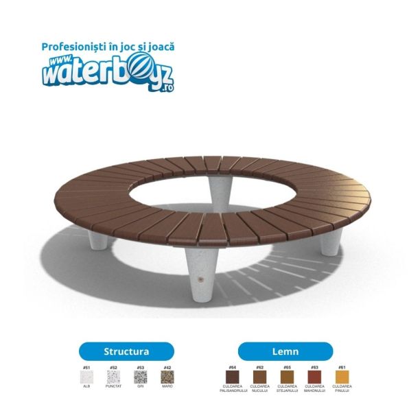 Banca parc Urban Beton model 9