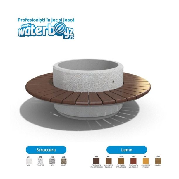 Jardiniera parc Urban Beton 1