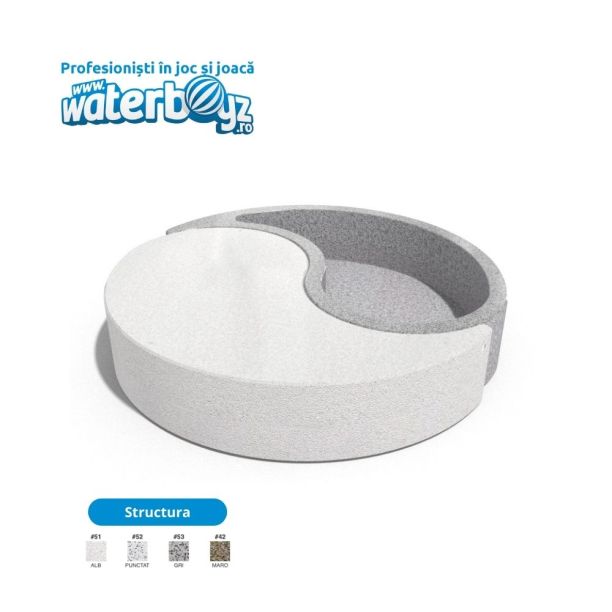 Concrete Urban Park Planter 4